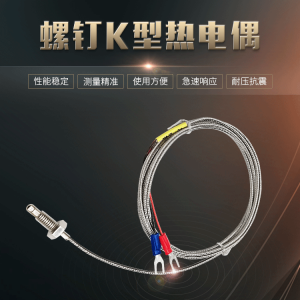 K型热电偶 M6螺钉式铠装热电偶